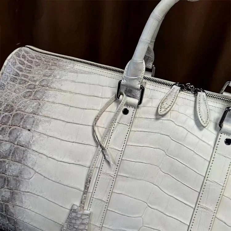 Himalaya Crocodile Leather Travel Bag