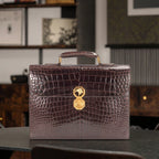 Genuine Nile Crocodile Business Briefcase