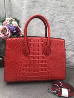 Genuine Crocodile Leather Crossbody Bag