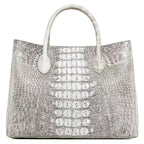 Genuine Crocodile Leather Handbag