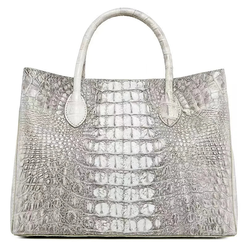 Genuine Crocodile Leather Handbag