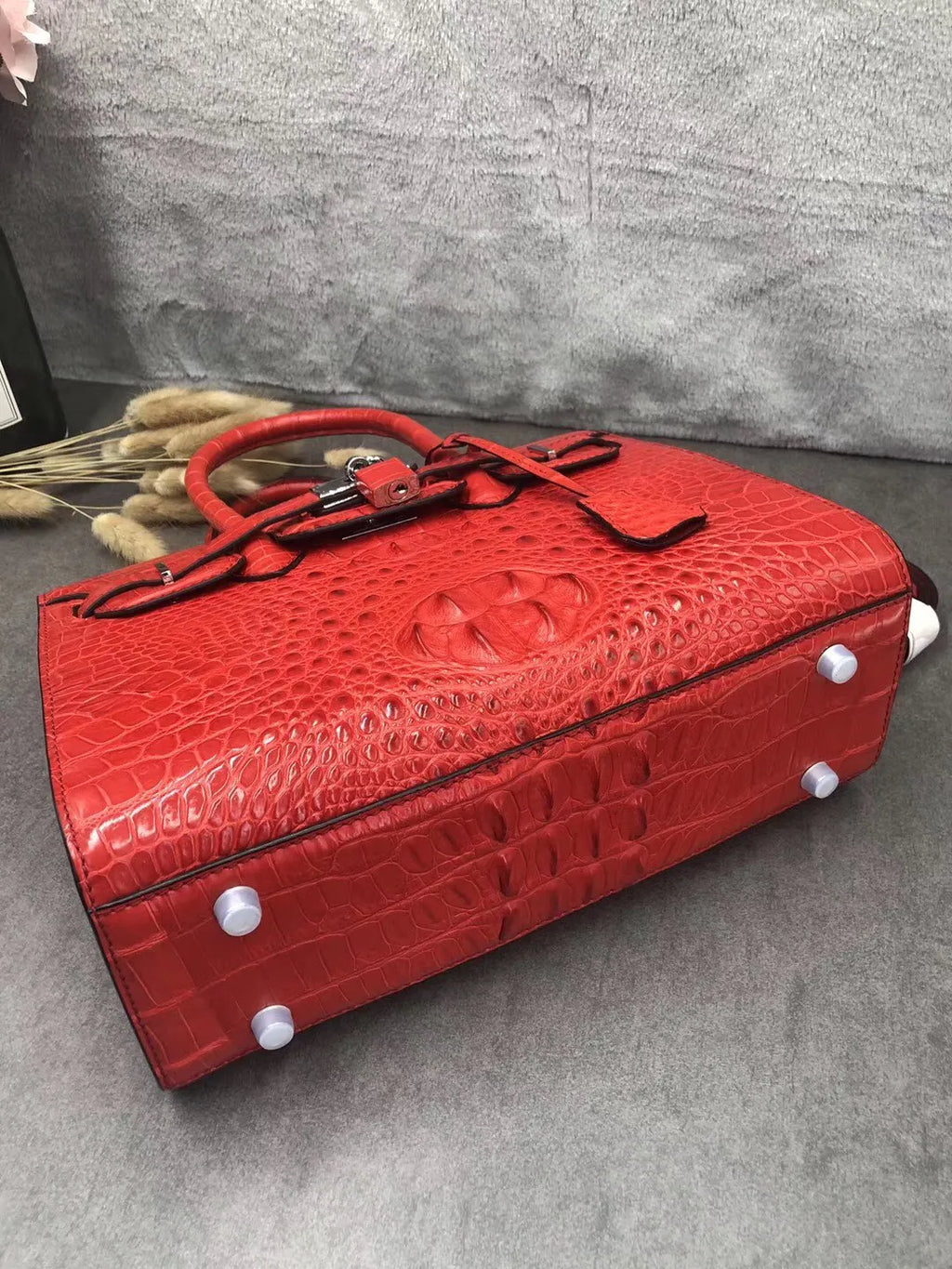 Genuine Crocodile Leather Crossbody Bag