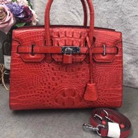Genuine Crocodile Leather Crossbody Bag