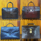 Genuine Nile Crocodile Business Briefcase