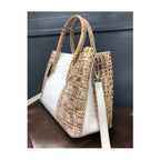 Luxury Genuine Crocodile Leather Handbag