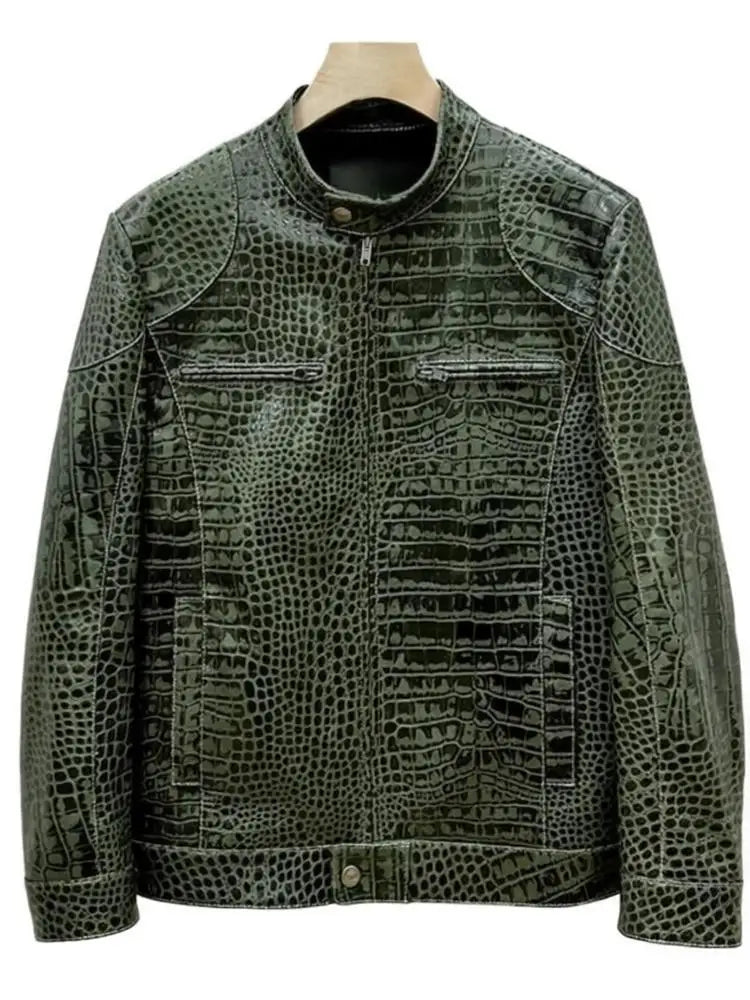 Slim Fit Genuine Sheepskin Jacket