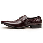Luxury Crocodile Leather Dress Shoes