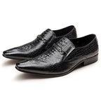 Luxury Crocodile Leather Dress Shoes
