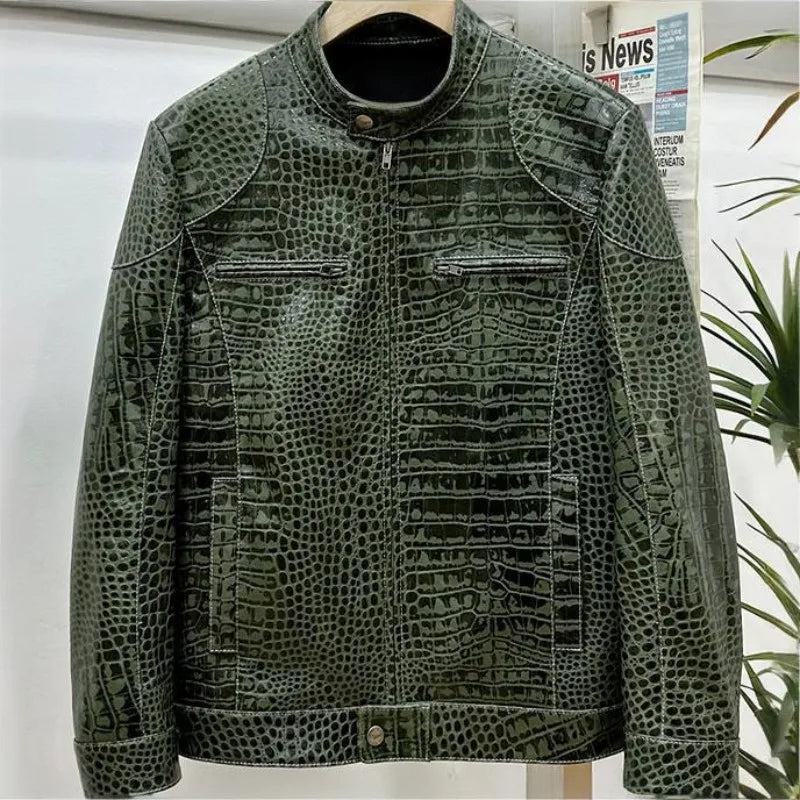 Slim Fit Genuine Sheepskin Jacket