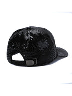 Men's Genuine Leather Snake Cap