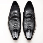 Luxury Crocodile Leather Dress Shoes