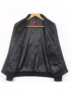 Men's Slim Crocodile Leather Jacket