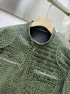 Slim Fit Genuine Sheepskin Jacket